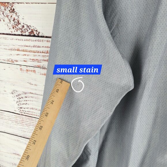 Brooks Brothers 1818 Original Polo Shirt Mens Size 17.5 - 36/37 Regular LS Gray - Picture 6 of 9